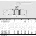 Кран шаровой КШПП DN80 PN25, ALSO